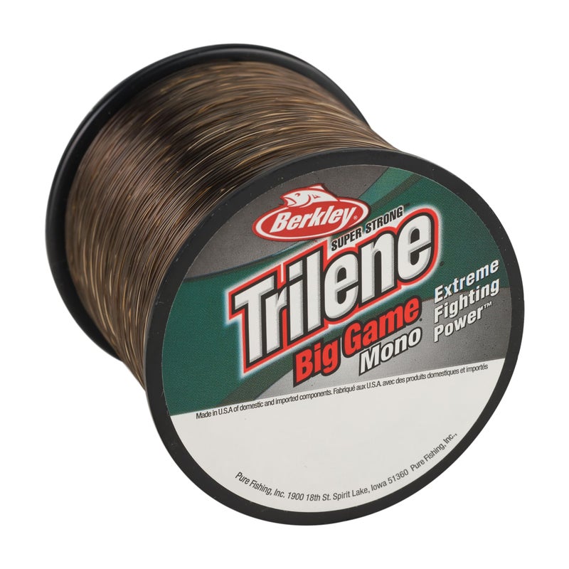 Berkley خط صيد بيركلي تريلين® بيغ غيم™، بني ساحلي، 10 رطل | 4.5 كجم، 1500 ياردة | 1371 متر من خيوط الصيد الأحادية، مناسب للبيئات المالحة والعذبة - Image 2